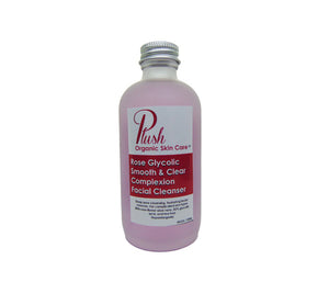 Rose Glycolic Smooth & Clear Facial Cleanser